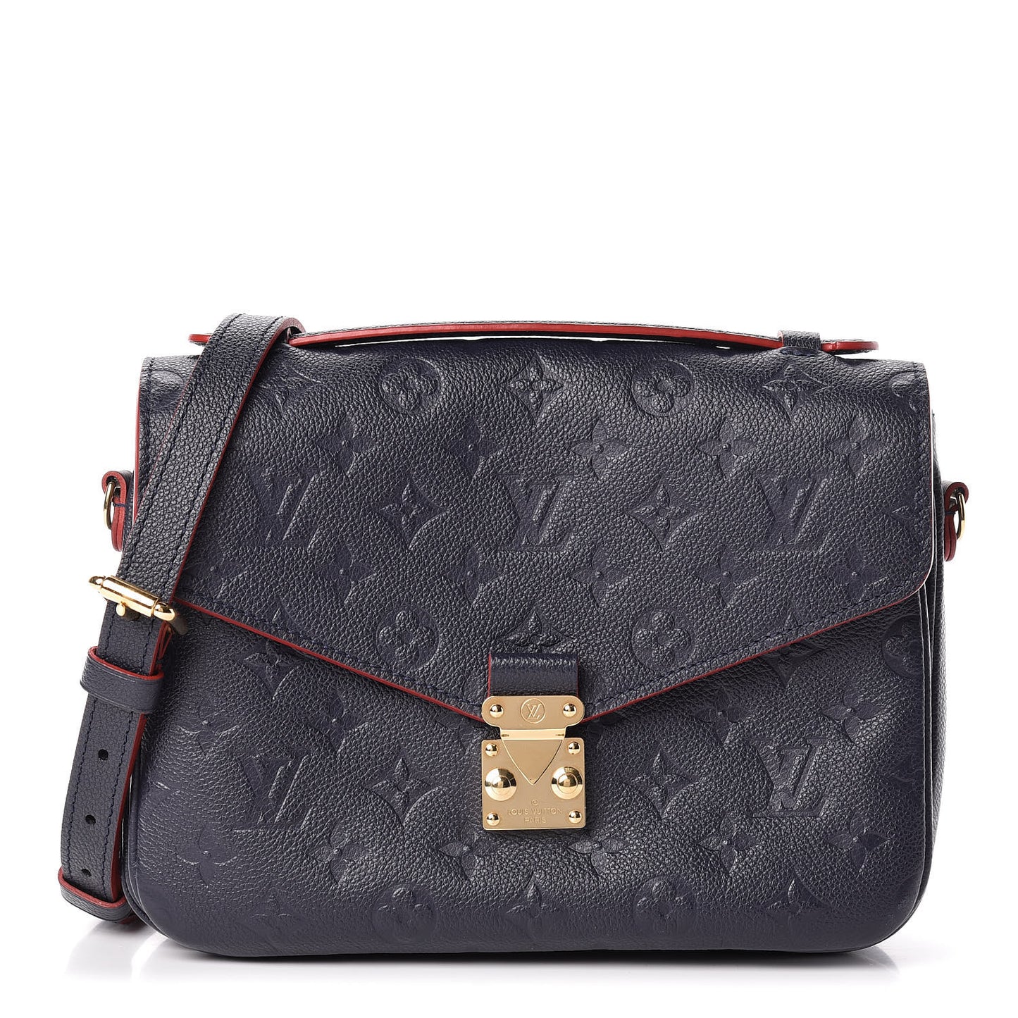 Empreinte Pochette Metis Marine Rouge