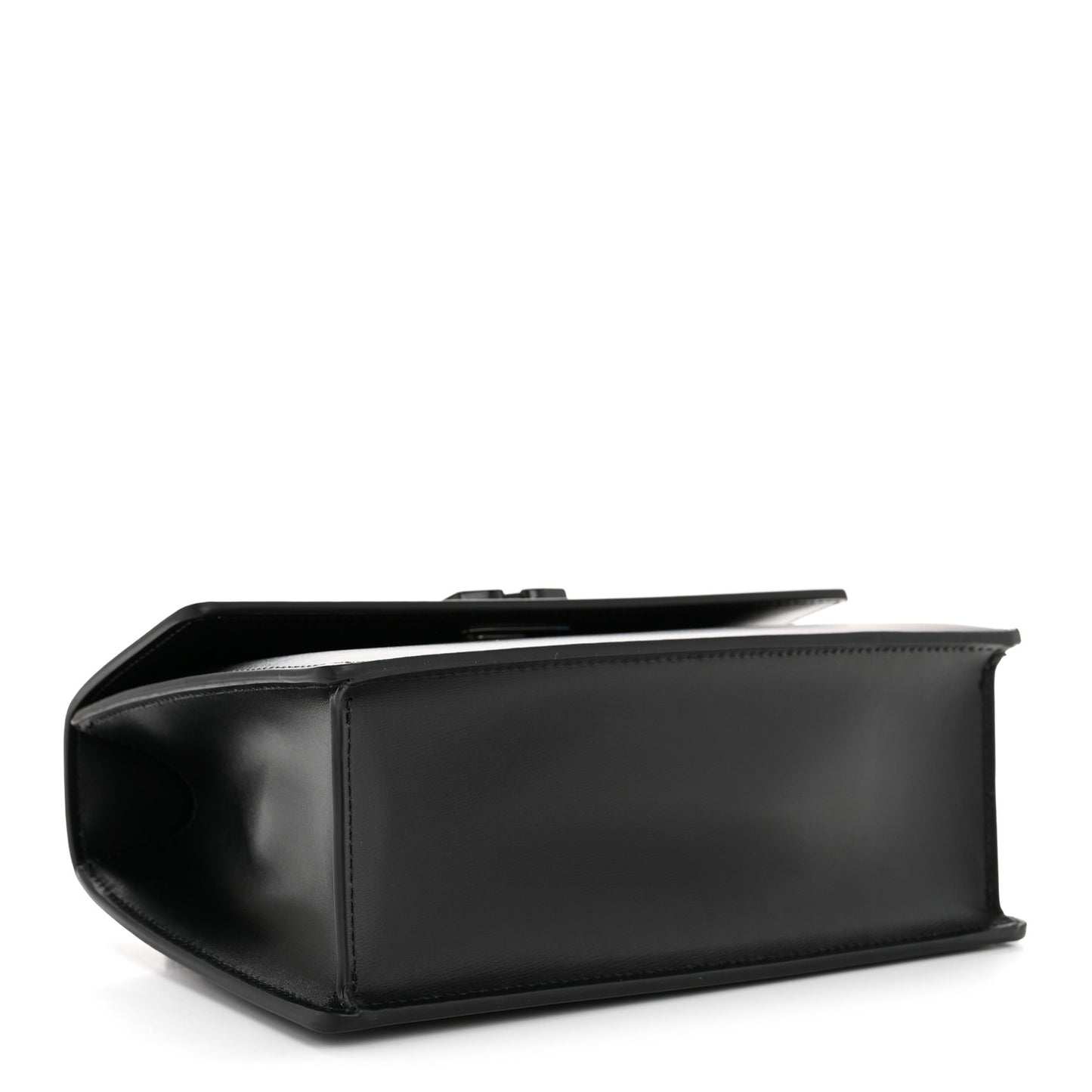 Calfskin Jitney 1.4 Top Handle Bag Black