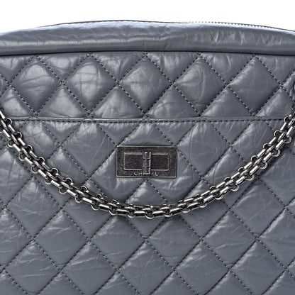 Chanel Aged Calfskin Medium Reissue Camera Case Grey 10 of 10