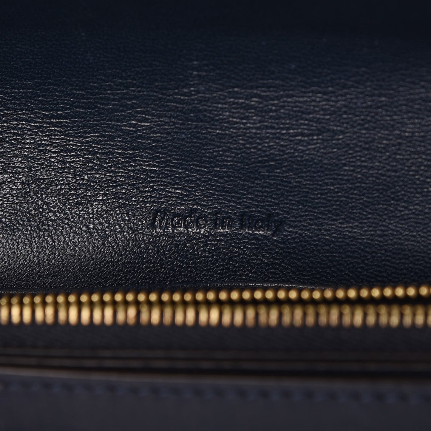 Smooth Calfskin Large Multifunction Envelope Flap Clutch Metallic Blue