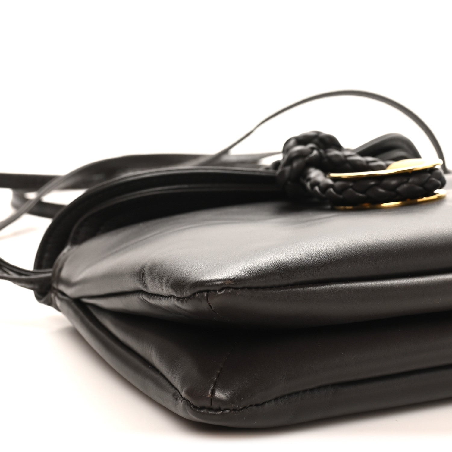 Bottega Veneta Smooth Calfskin Liberta Shoulder Bag Fondant 8 of 10