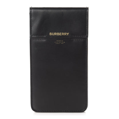 Burberry Smooth Calfskin Radford Phone Crossbody Bag Black 1 of 8