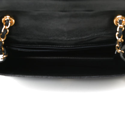 Chanel Lambskin Quilted CC Small Single Flap Black 4 of 16