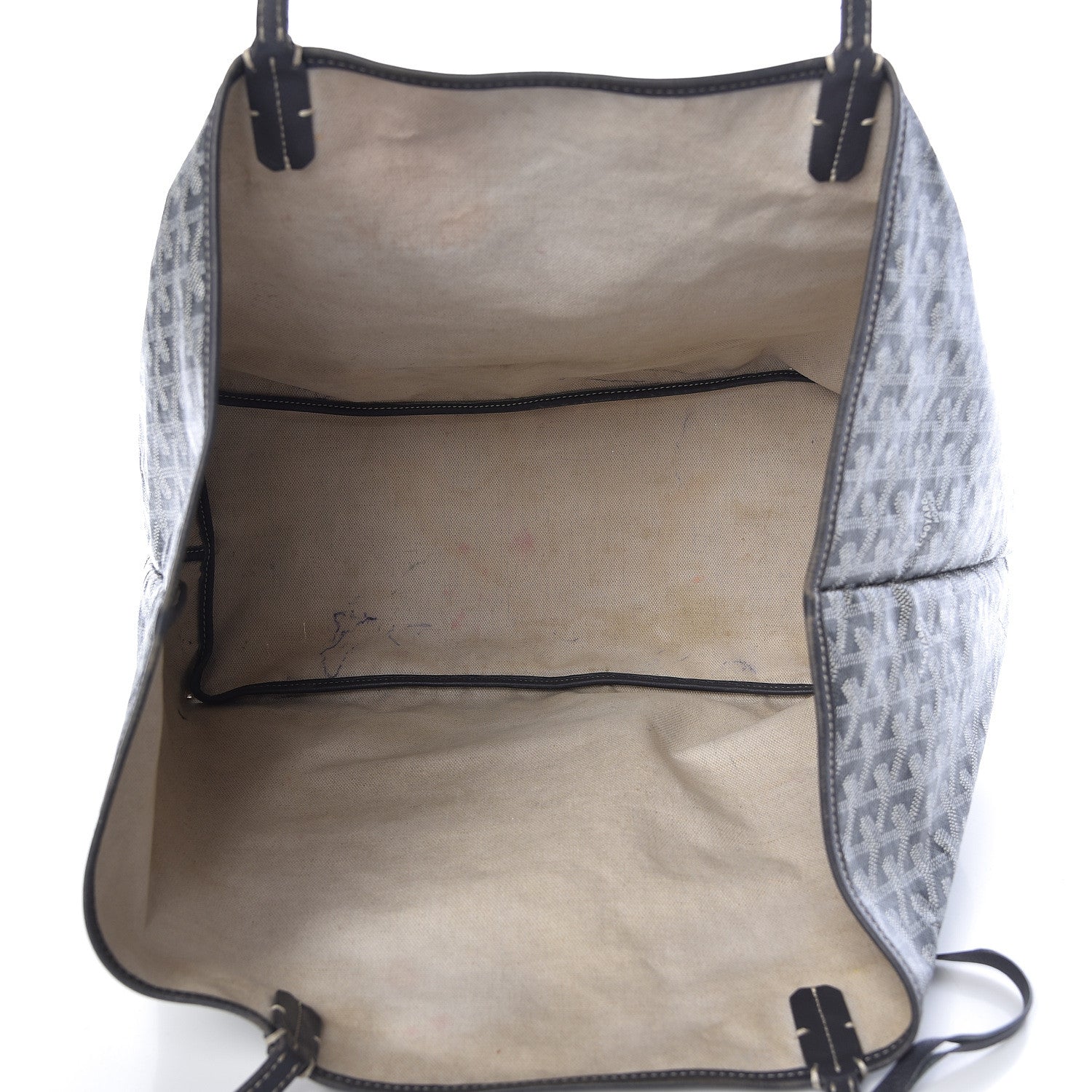 Goyard Goyardine Saint Louis GM Grey 6 of 32