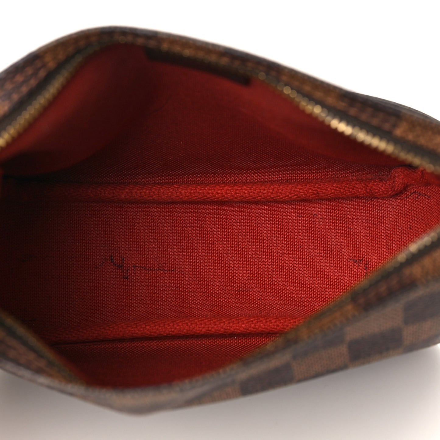 Damier Ebene Trousse Make Up Bag Pochette