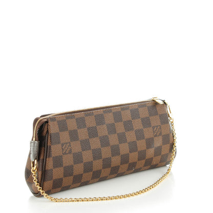 Louis Vuitton Damier Ebene Eva Clutch 3 of 7