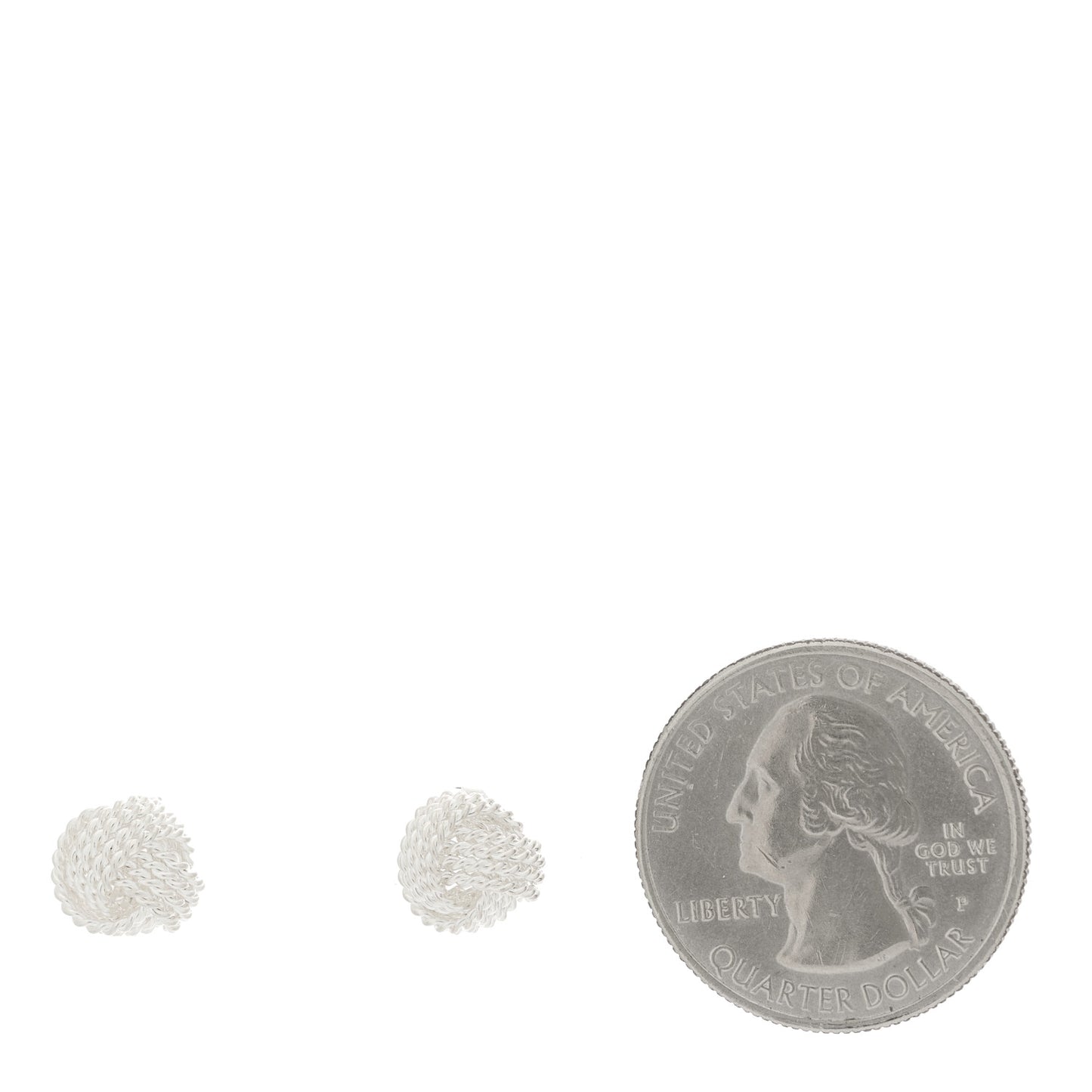 Sterling Silver Twist Knot Earrings