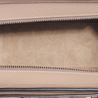 Celine Drummed Leather Nano Luggage Dune 5 of 8