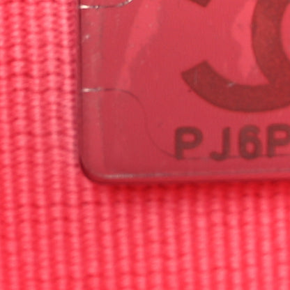 Chanel Lambskin Quilted Wallet On Chain WOC Coral Pink 11 of 19