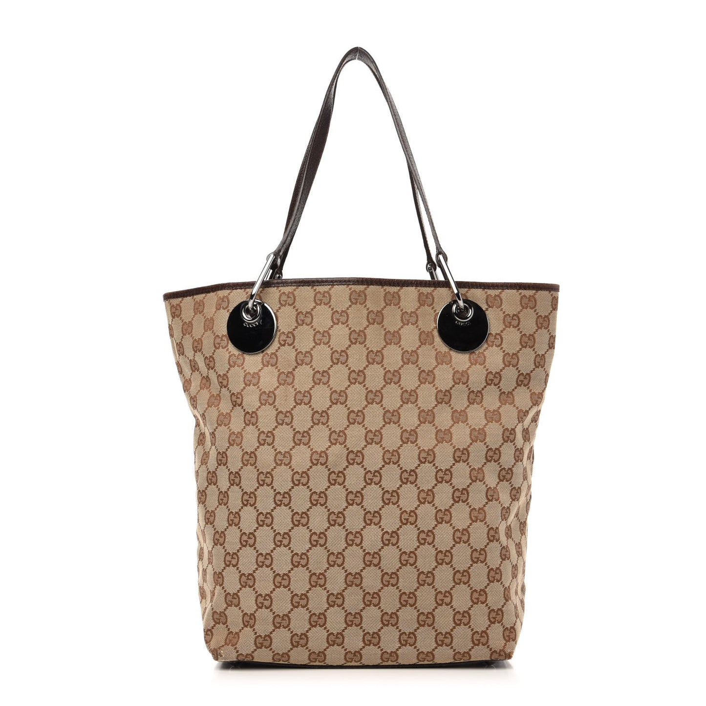 Monogram Large Eclipse Tote Brown