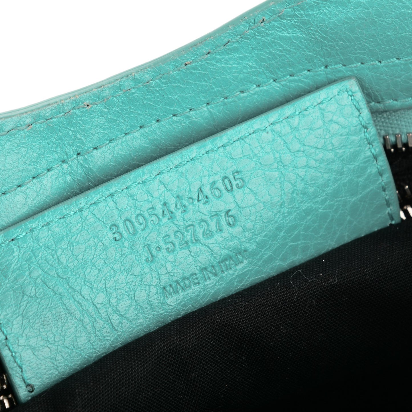 Agneau Giant 12 Silver Hardware Mini City Bleu Tropical