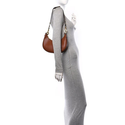 Celine Smooth Calfskin Medium Strap Ava Shoulder Bag Tan 3 of 10