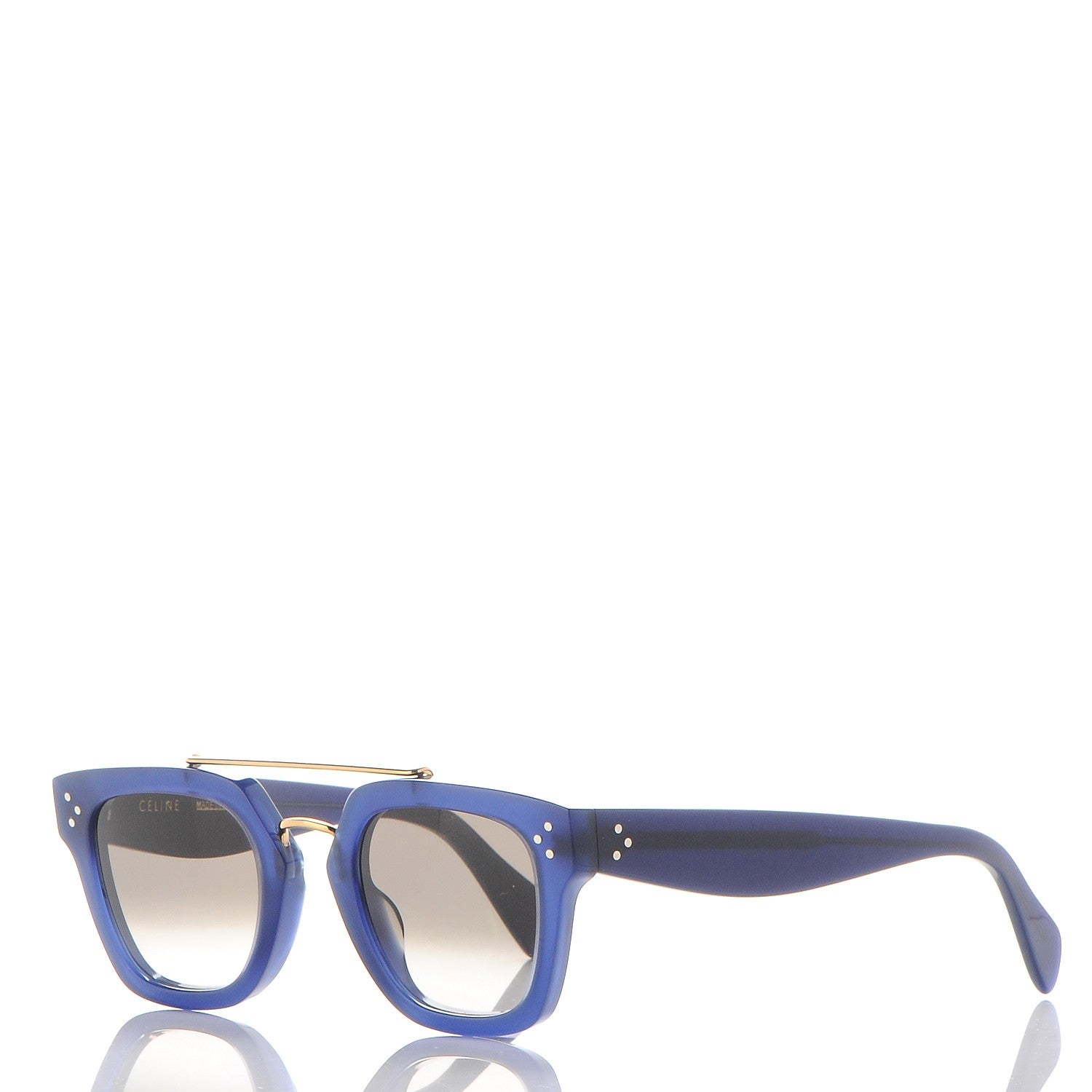 Celine Acetate Bridge Sunglasses CL41077/S Blue 1 of 7