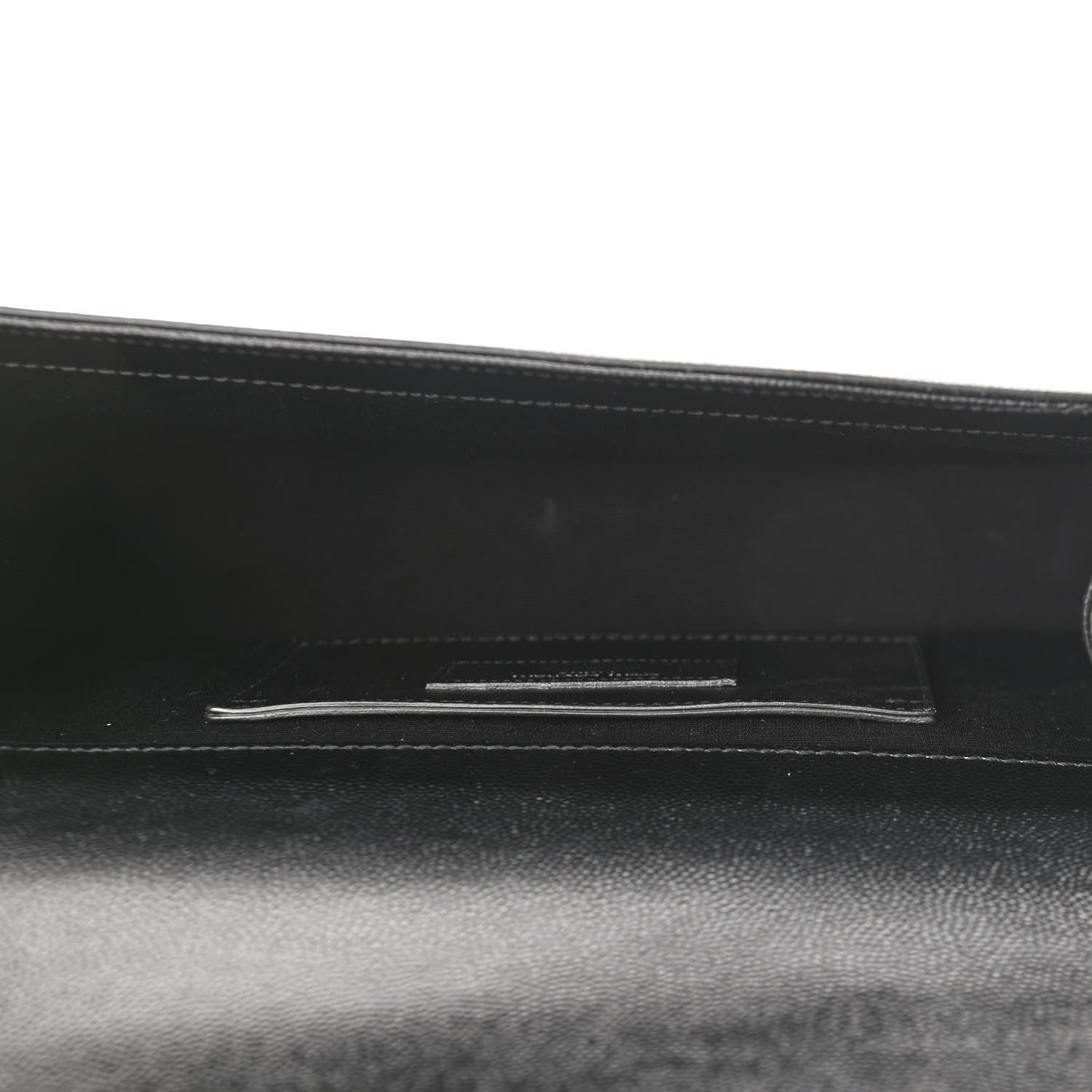 Saint Laurent Grain De Poudre Medium Classic Monogram Kate Satchel Black 4 of 8