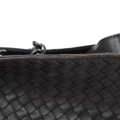 Bottega Veneta Nappa Intrecciato Large Classic Chain Strap Tote Ebano 16 of 17