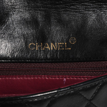 Chanel Lambskin Quilted Mini Square Flap Black 6 of 8