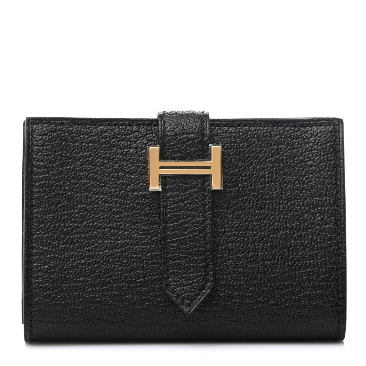 Chevre Mysore Mini Bearn Wallet Black