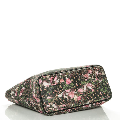 Givenchy Coated Canvas Roses Camouflage Print Large Antigona Tote Black 5 of 7