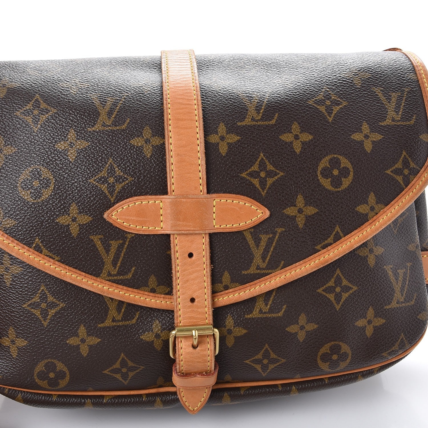 Louis Vuitton Monogram Saumur 30 11 of 15