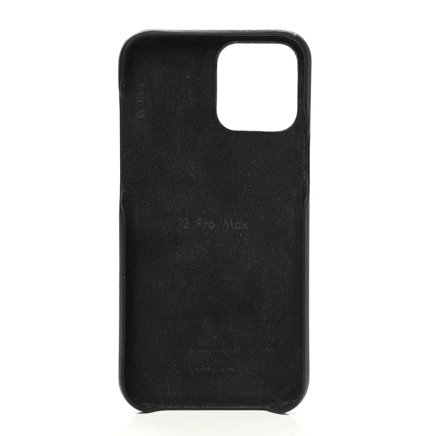 Damier Graphite iPhone 12 Pro Max Bumper Black