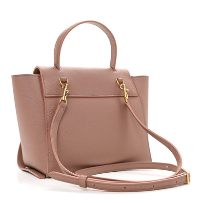 Celine Grained Calfskin Nano Belt Bag Antique Rose 3 of 8