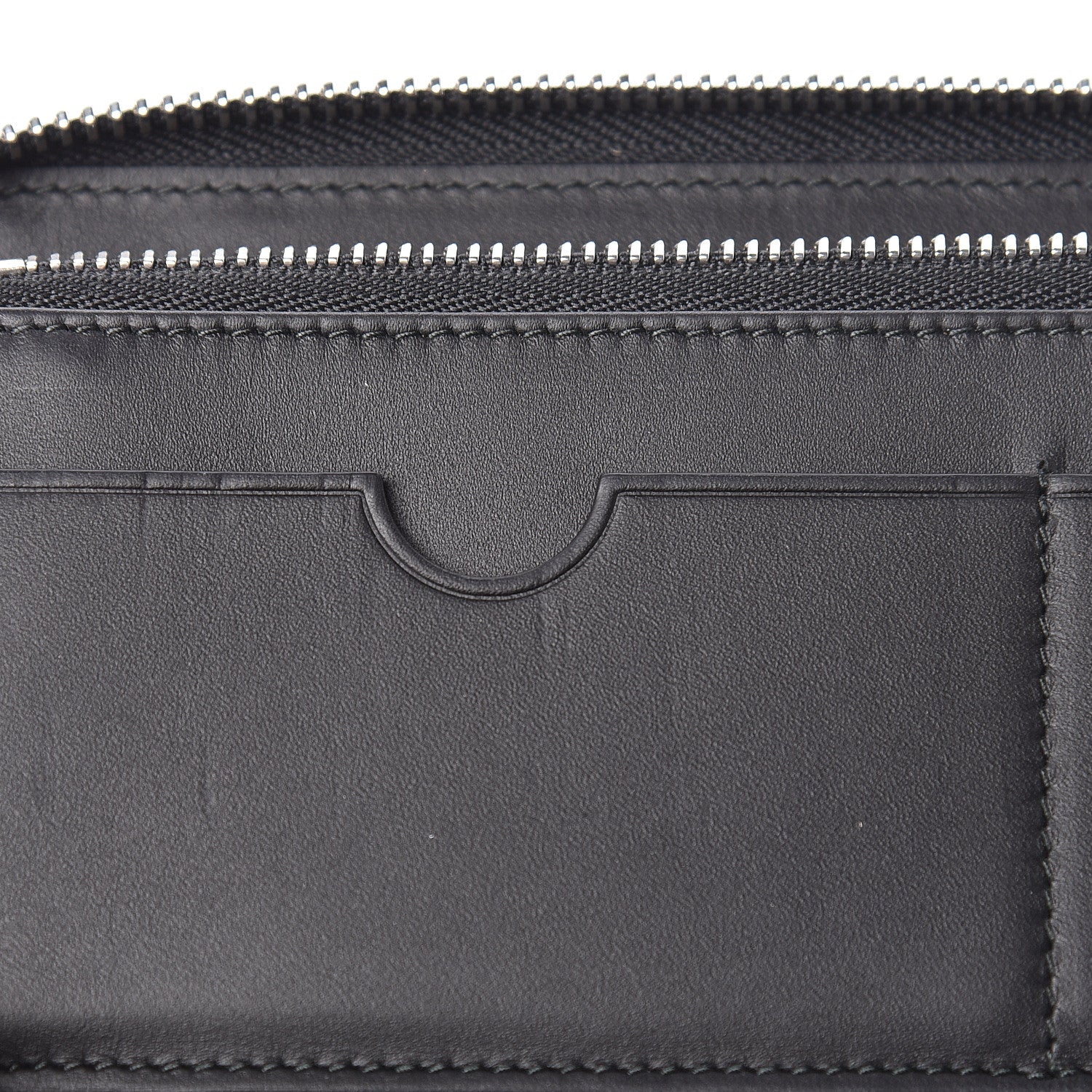 Loewe Calfskin Puzzle Open Wallet Black 8 of 10