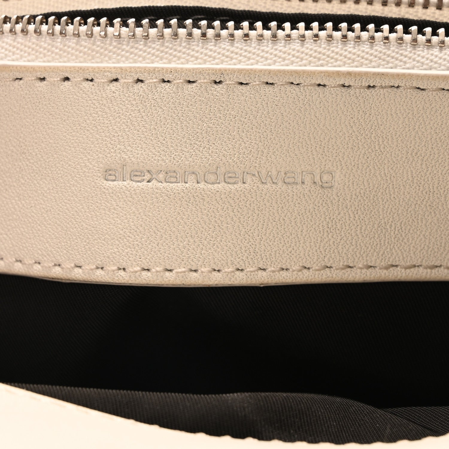 Alexander Wang Calfskin Quilted Halo Xbody Bag White 6 of 11