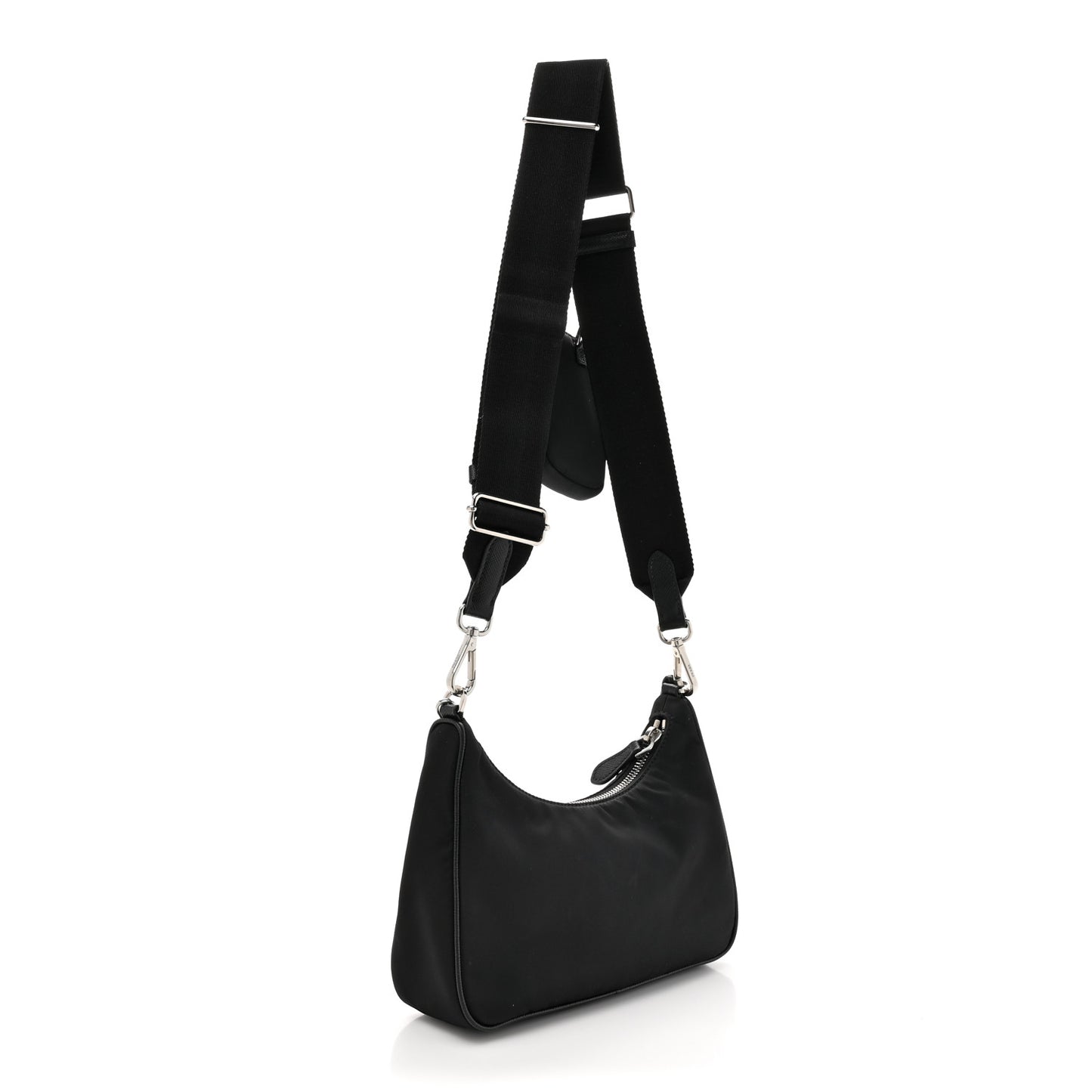 Nylon Re-Edition 2005 Shoulder Bag Black