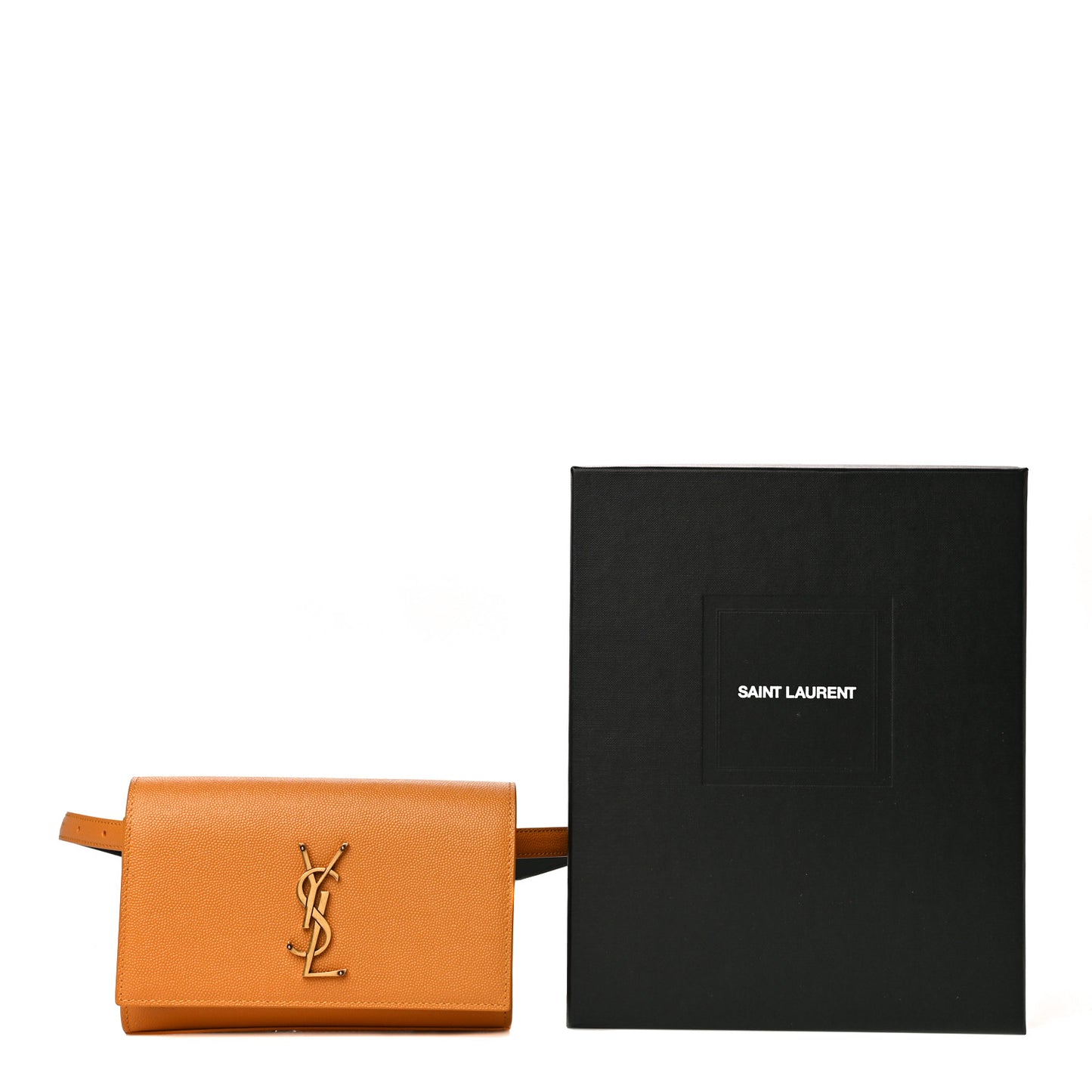 Grain De Poudre Monogram Kate Belt Bag Senape Yellow