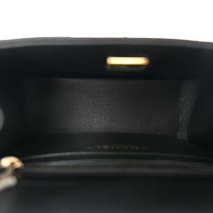 Chanel Lambskin Quilted Mini Square Flap Black 5 of 11