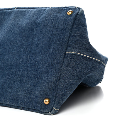 Prada Denim Canapa Logo Tote Avio 9 of 10