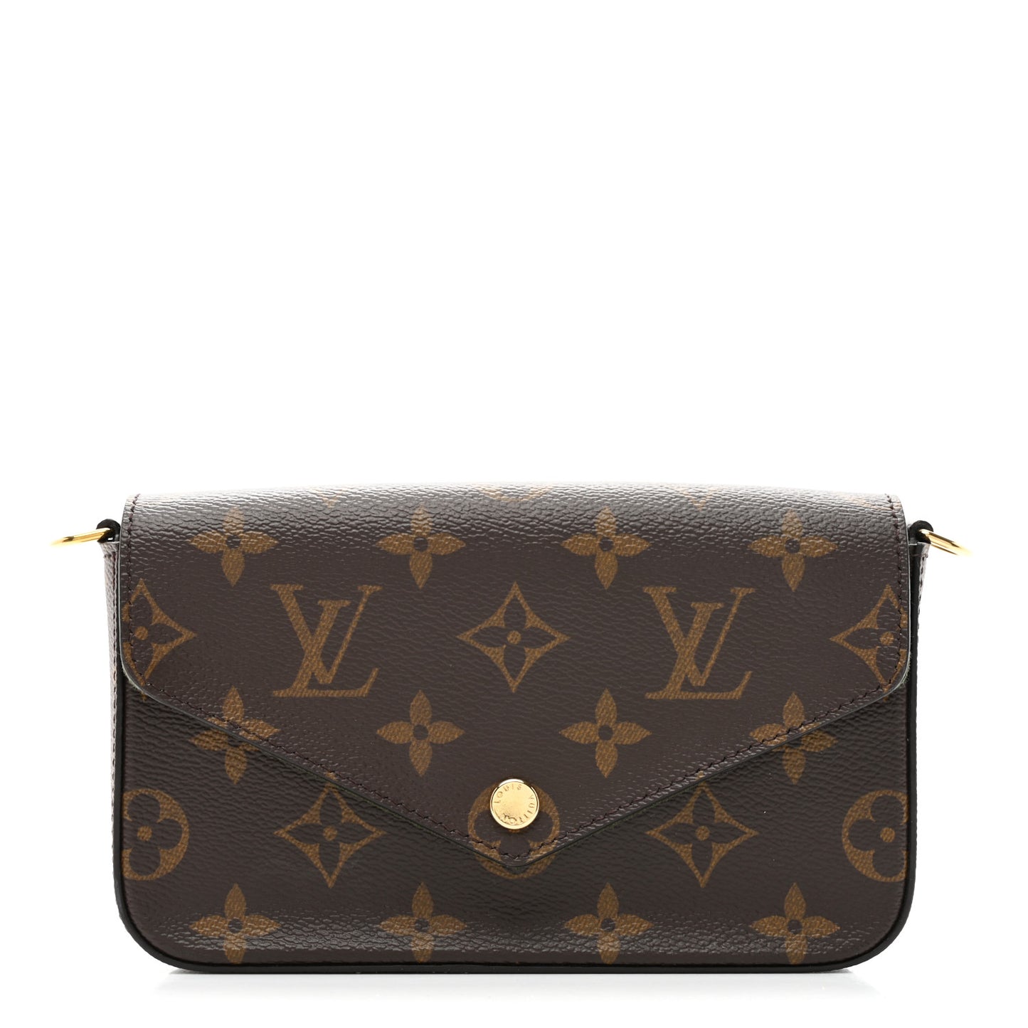 Monogram Felicie Strap & Go Felicie Pochette Kaki