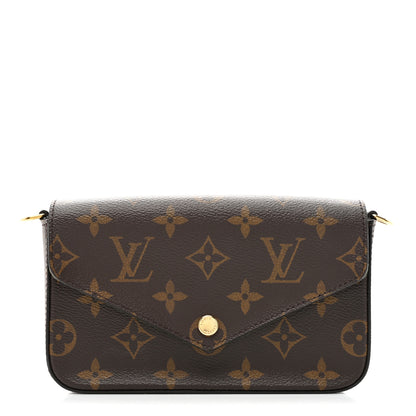 Louis Vuitton Monogram Felicie Strap & Go Felicie Pochette Kaki 1 of 10