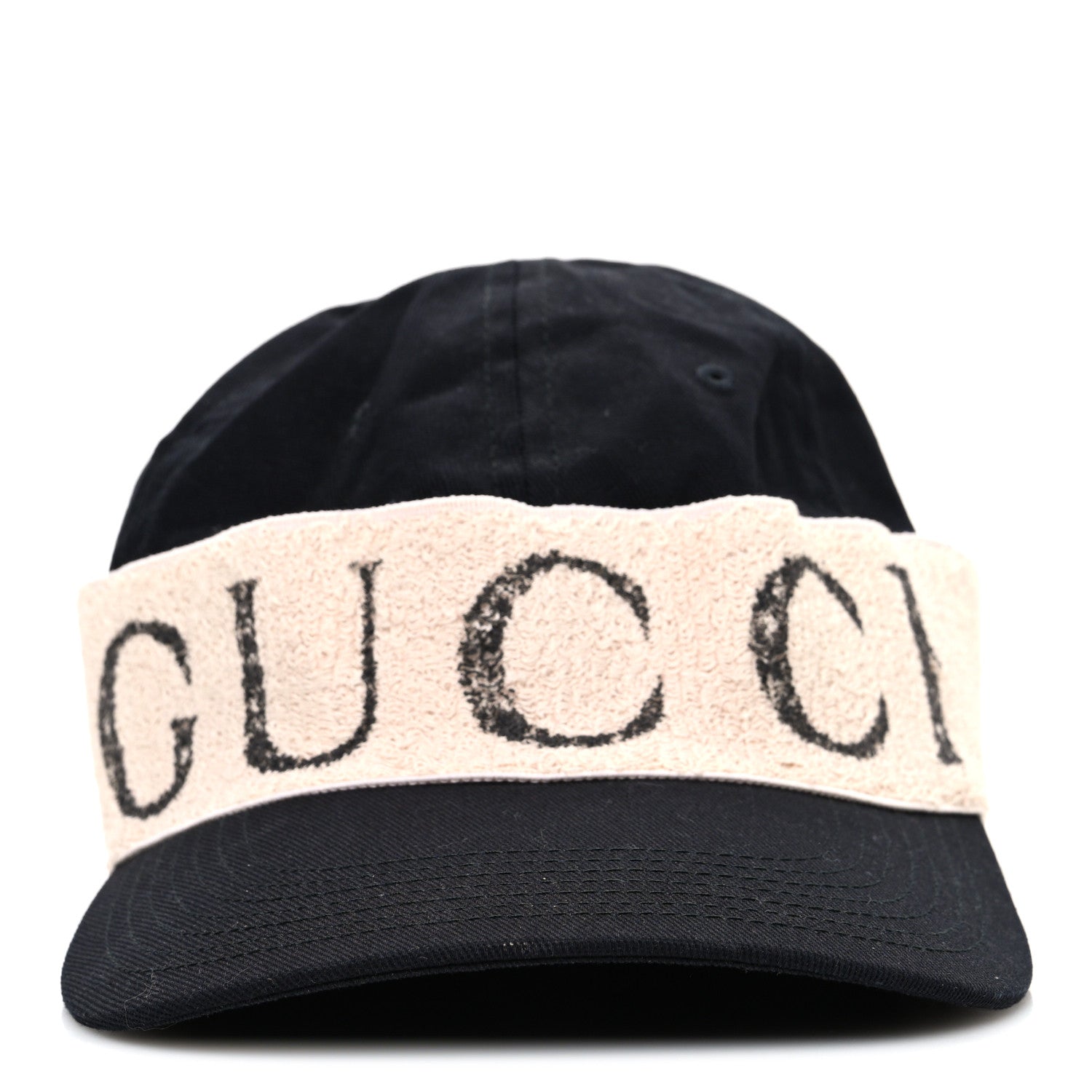 Gucci Gabardine Gucci Headband Baseball Hat L Black 3 of 8