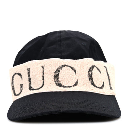 Gucci Gabardine Gucci Headband Baseball Hat L Black 3 of 8
