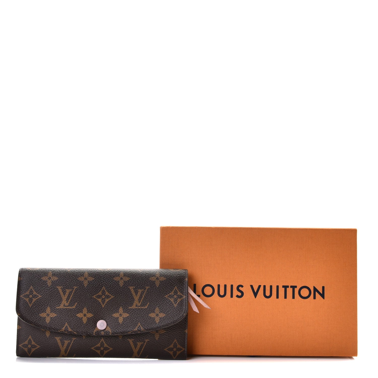 Louis Vuitton Monogram Emilie Wallet Rose Ballerine 8 of 8