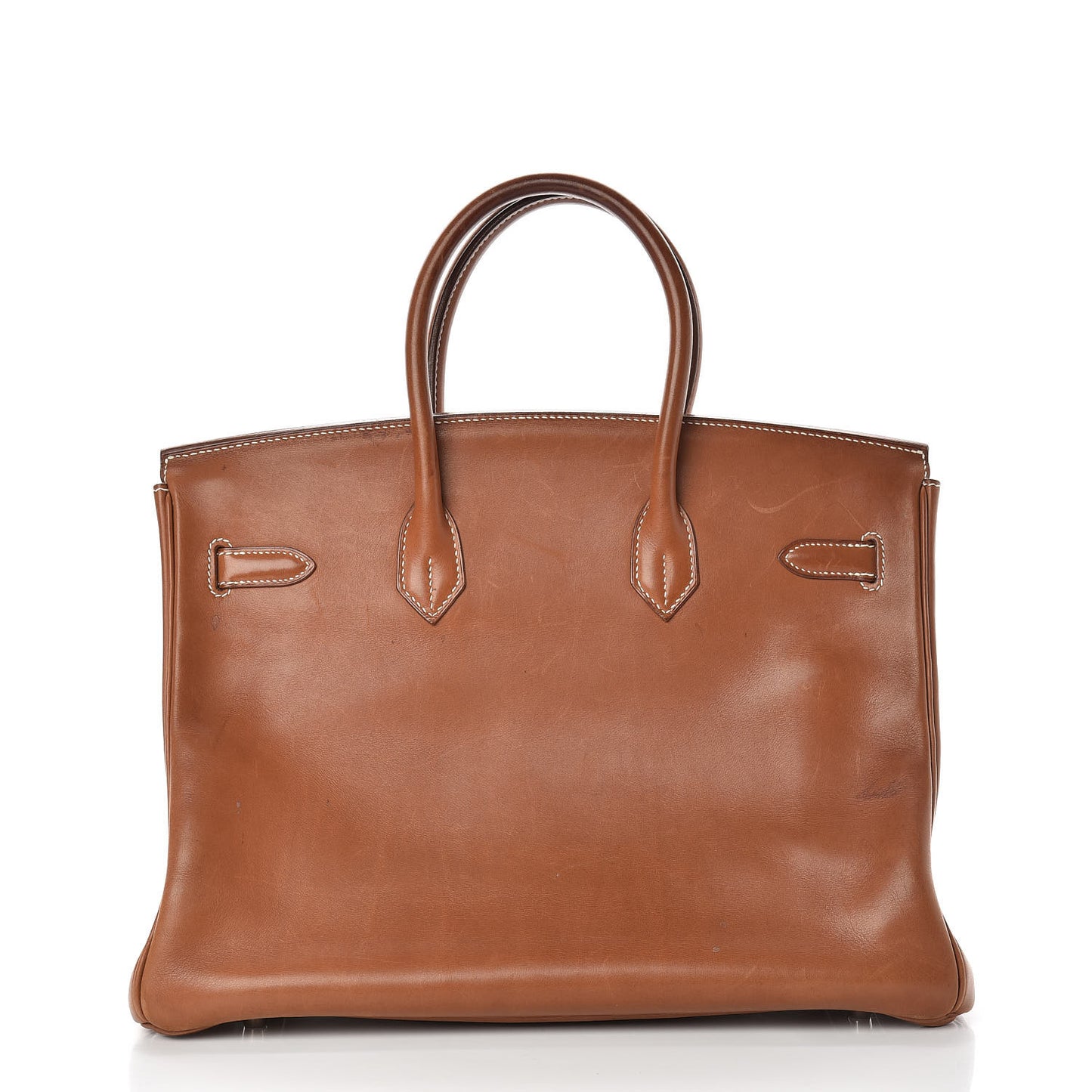 Natural Barenia Birkin 35 Fauve