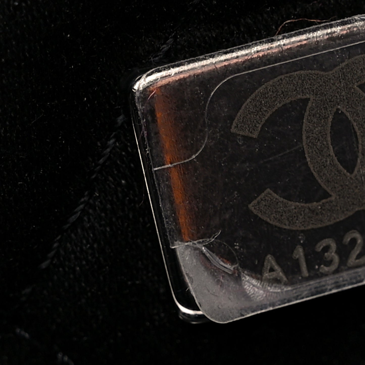 Shiny Calfskin Quilted Small Chanel 22 Black