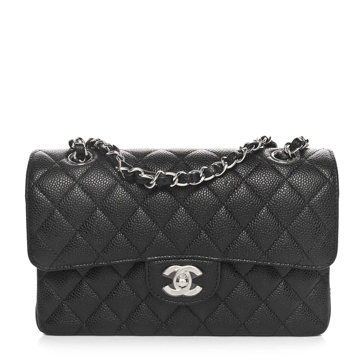 Chanel Caviar Quilted Small Double Flap Black 1 of 10