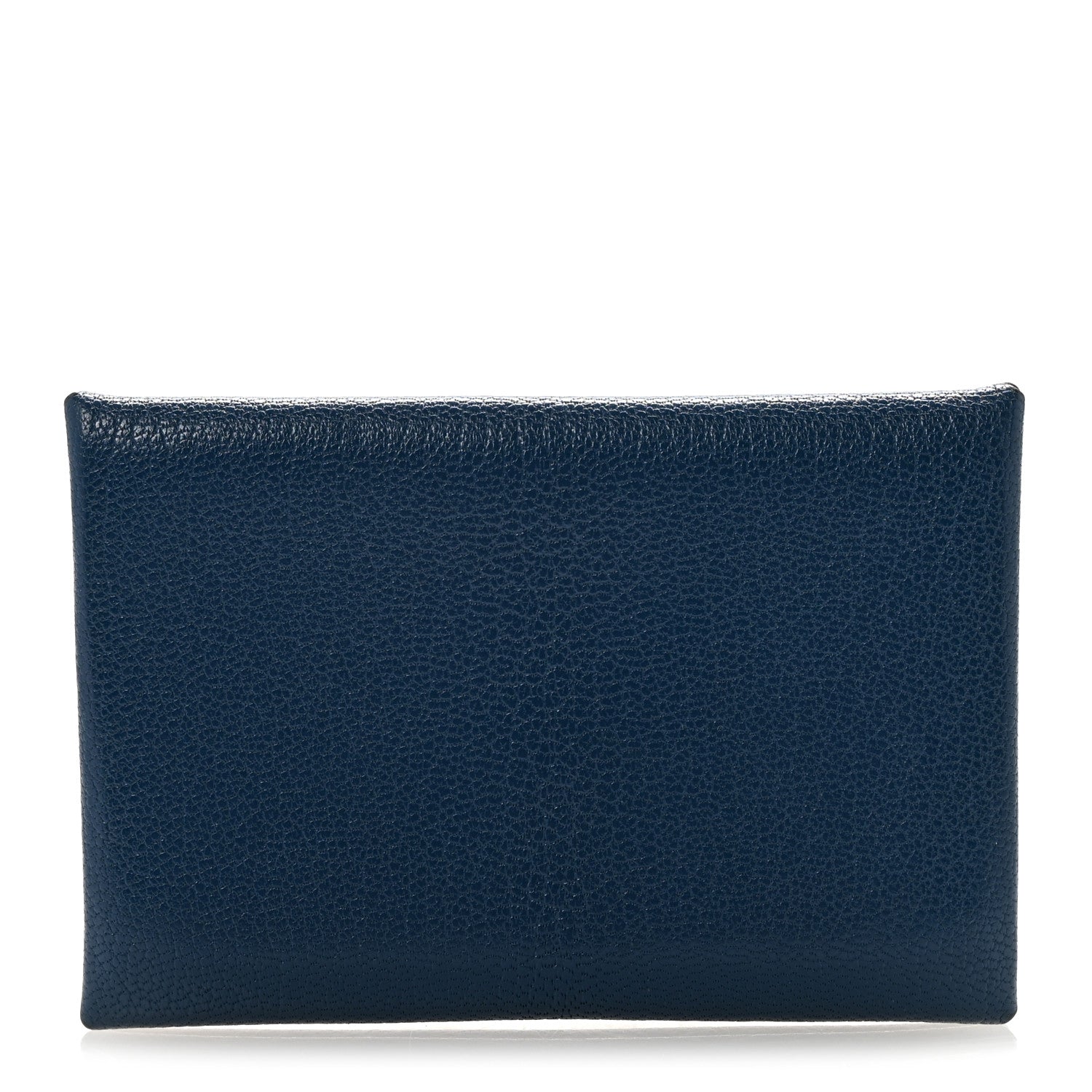 Hermes Chevre Chamkila Calvi Card Case Deep Bleu 1 of 9