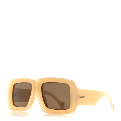 Loewe Acetate Paula's Ibiza Dive In Mask Sunglasses LW40064U Beige 1 of 7