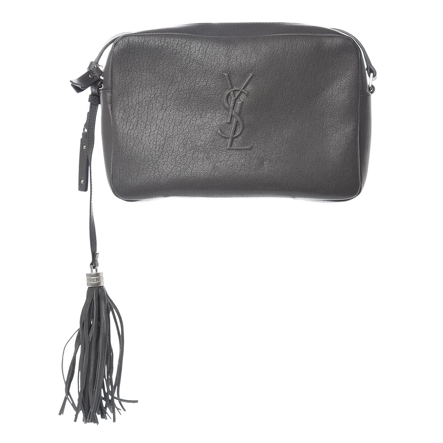 Lambskin Monogram Small Lou Camera Bag Asphalt