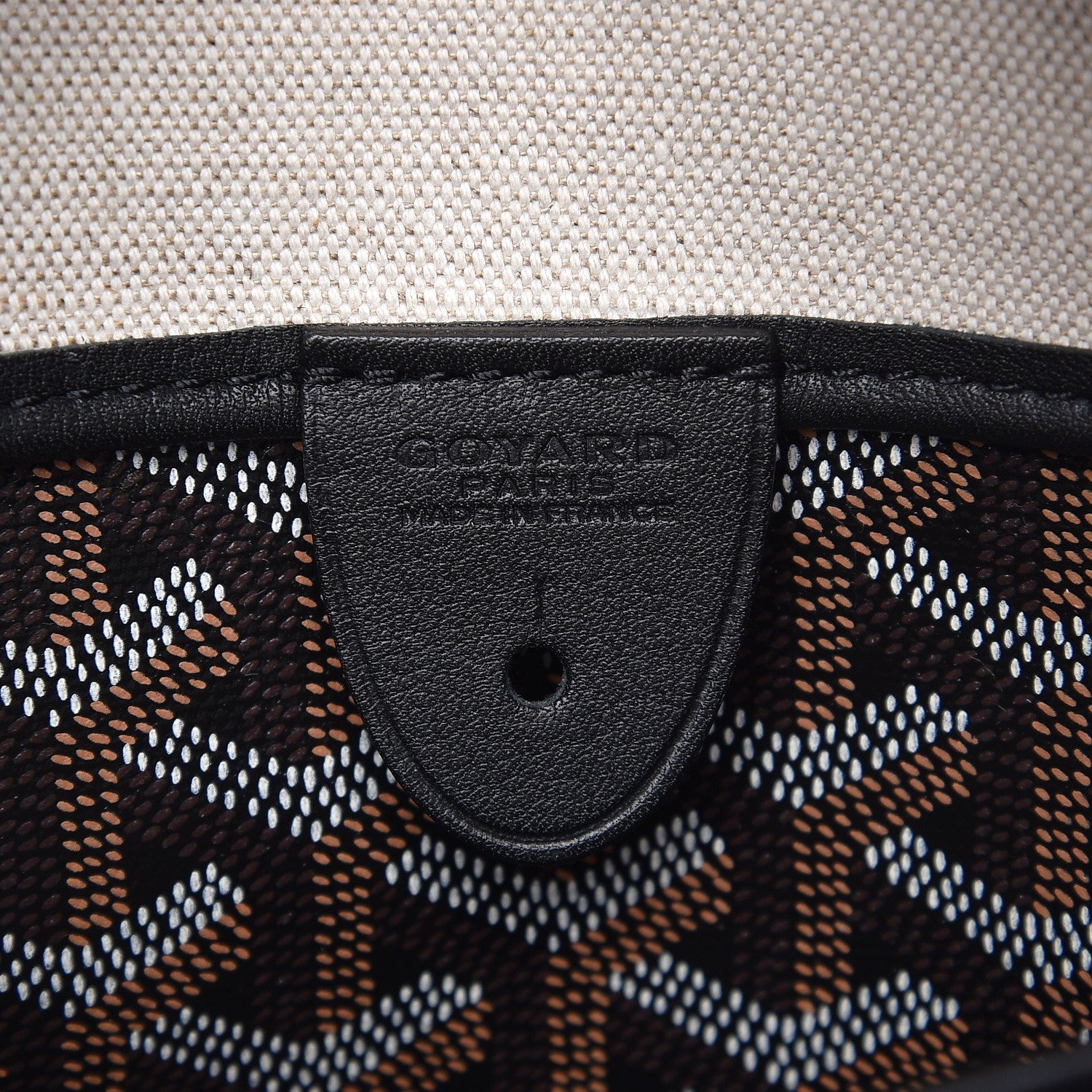 Goyard Goyardine Artois PM Black 6 of 6