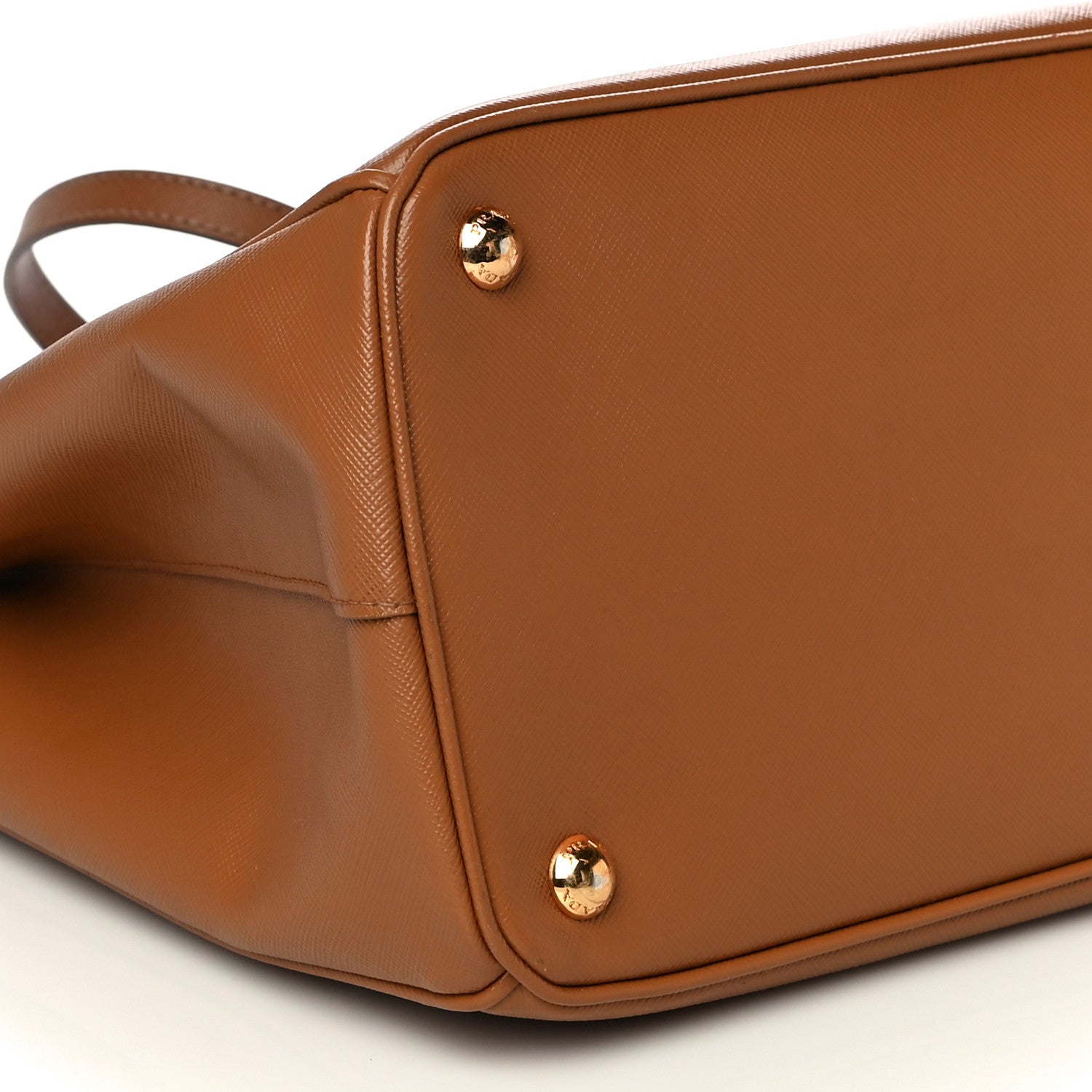 Prada Saffiano Medium Galleria Double Zip Tote Caramel 13 of 15