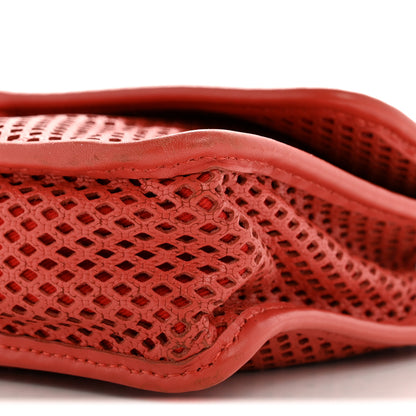 Chanel Perforated Calfskin Large Up In The Air Flap Red 10 of 14