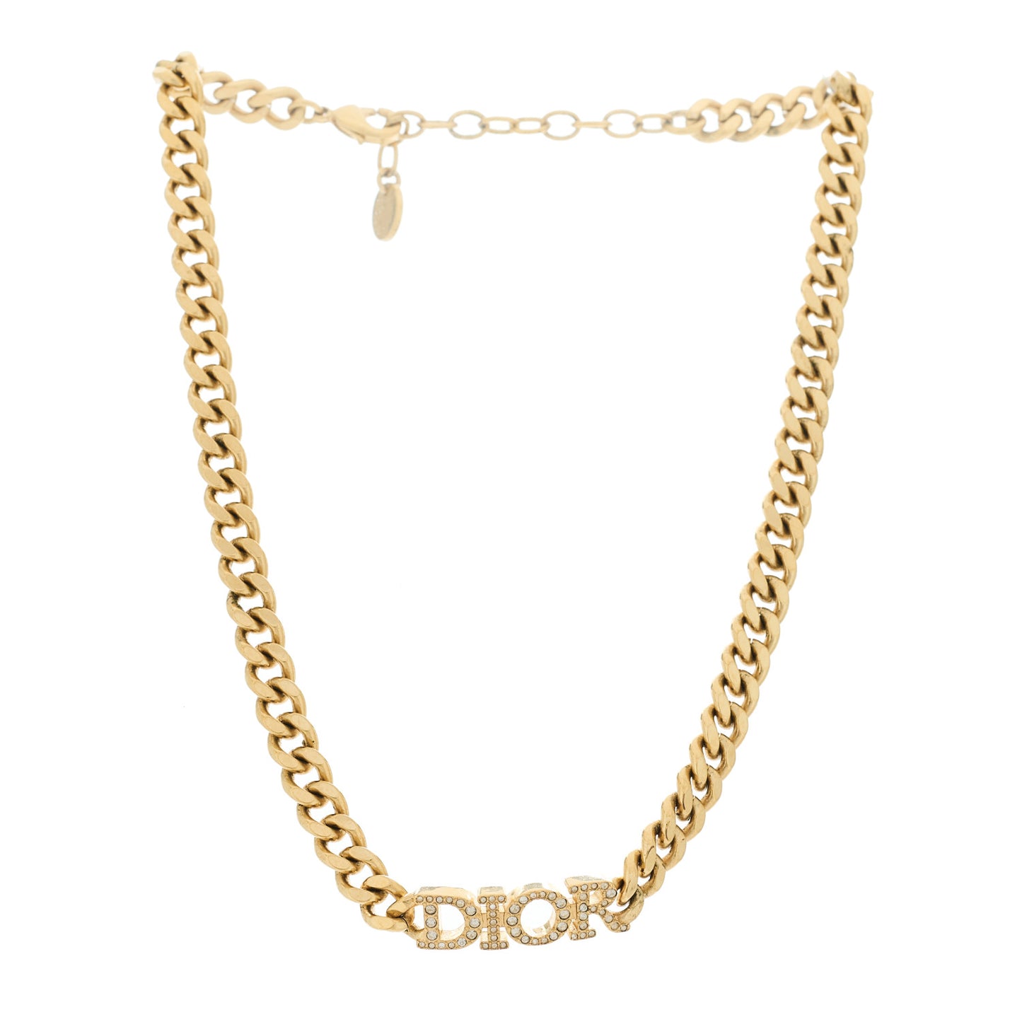 Metal Crystal Dio(r)evolution Choker Gold