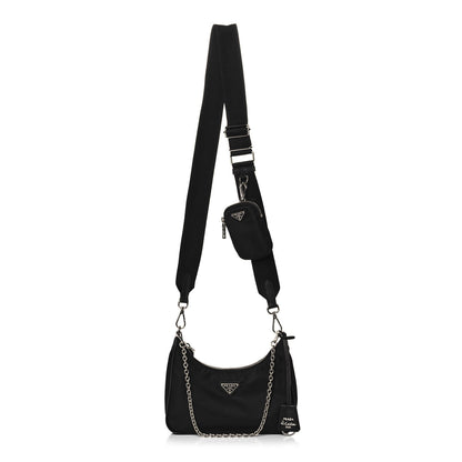 Prada Nylon Re-Edition 2005 Shoulder Bag Black 1 of 17