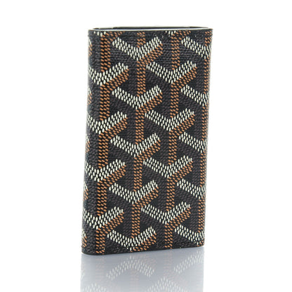 Goyard Goyardine Saint Michel 6 Key Holder Black 3 of 7