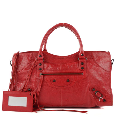 Balenciaga Agneau Classic Hardware Part Time Rouge Cardinal 1 of 15