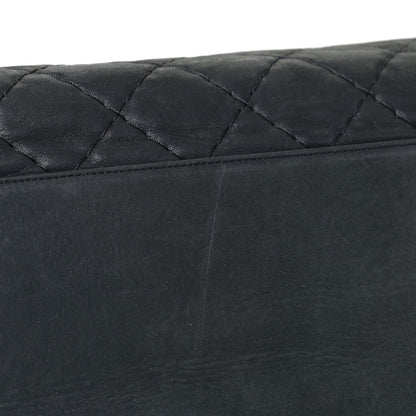 Chanel Iridescent Calfskin Large Just Mademoiselle Bowling Bag Black 12 of 13